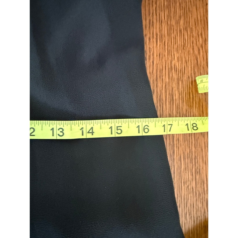 Molly Malloy Evening Black‎ Sleeveless Maxi Dress Scoop Neck Sheer Overlay Sz 10 - Picture 10 of 12